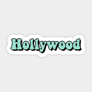 Mint Hollywood Sticker